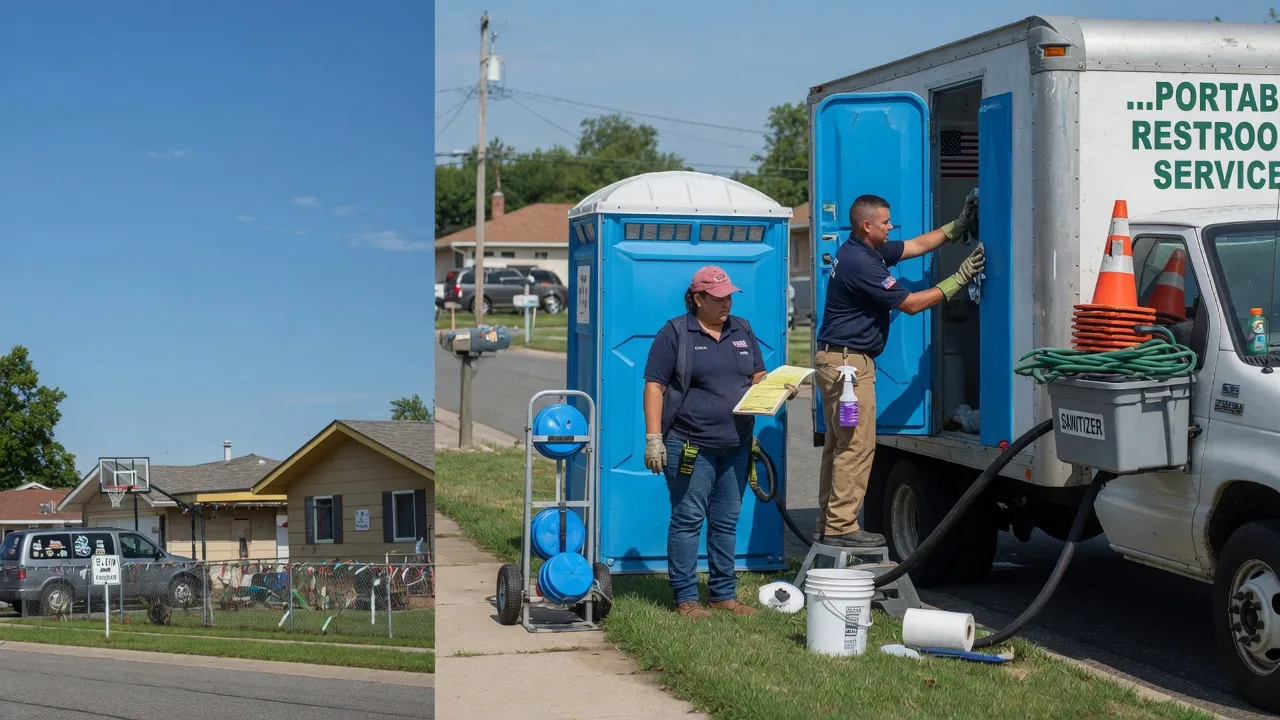 Portable Toilet Rental in Krum, TX near me